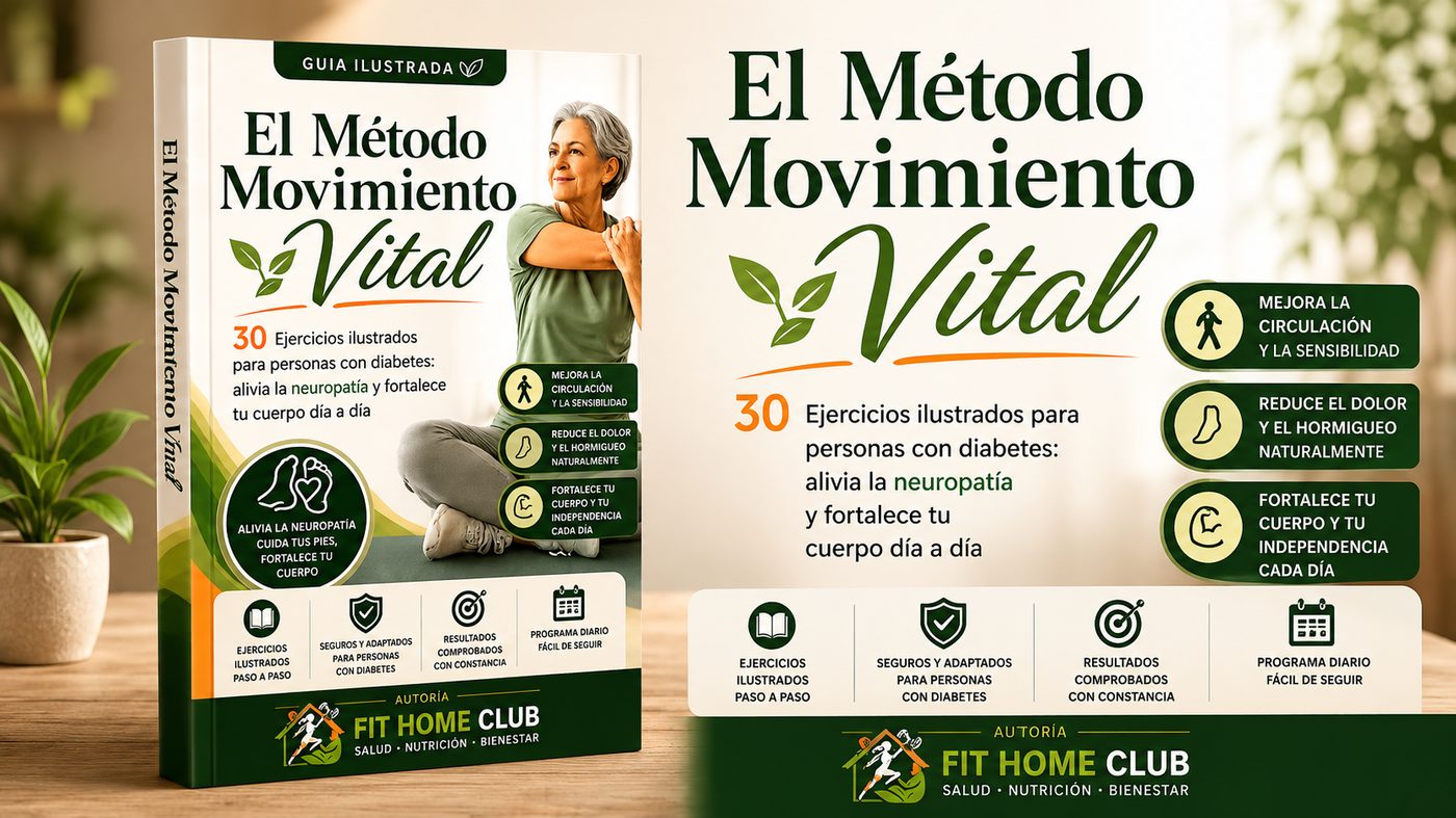 Guía El Método Movimiento Vital con 30 ejercicios ilustrados
